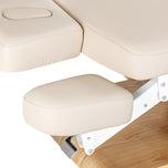 Ligbed Sillon Relax crème met lichtbruine basis
