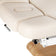 Ligbed Sillon Relax crème met lichtbruine basis