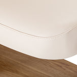 Ligbed Sillon Relax crème met lichtbruine basis