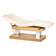 SPA ligbed Sillon Comfort crème met lichtbruine onderstel