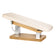 SPA ligbed Sillon Comfort crème met lichtbruine onderstel