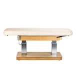 SPA ligbed Sillon Comfort crème met lichtbruine onderstel