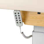 SPA ligbed Sillon Comfort crème met lichtbruine onderstel