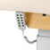 SPA ligbed Sillon Comfort crème met lichtbruine onderstel