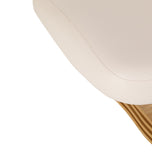 SPA ligbed Sillon Comfort crème met lichtbruine onderstel