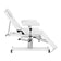 Cosmetische hydraulische stoel Sillon A 210DH met wieg wit