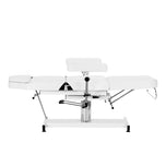 Cosmetische hydraulische stoel Sillon A 210DH met wieg wit