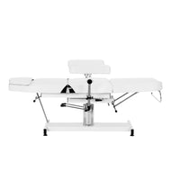Cosmetische hydraulische stoel Sillon A 210DH met wieg wit