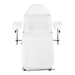 Cosmetische hydraulische stoel Sillon A 210DH met wieg wit