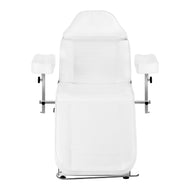 Cosmetische hydraulische stoel Sillon A 210DH met wieg wit