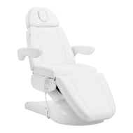 Cosmetische stoel Azzurro Lux 3 motoren wit met verwarming