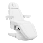 Azzurro Lux cosmetische stoel met 4 motoren en kantelfunctie, wit