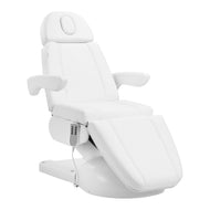 Azzurro Lux cosmetische stoel met 4 motoren en kantelfunctie, wit
