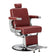 Gabbiano Visionerio kappersstoel rood chroom frame