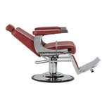 Gabbiano Visionerio kappersstoel rood chroom frame