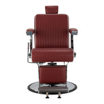 Gabbiano Visionerio kappersstoel rood chroom frame