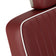 Gabbiano Visionerio kappersstoel rood chroom frame