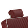 Gabbiano Visionerio kappersstoel rood chroom frame