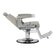 Gabbiano Visionerio Friseurstuhl grau Chromgestell
