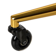 De Gabbiano D054G kapperskruk goud wit