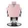 Gabbiano Visionerio Friseurstuhl rosa Chromgestell