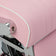 Gabbiano Visionerio Friseurstuhl rosa Chromgestell
