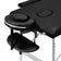BALANCE aluminium folding massage table 2 segment black