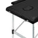 BALANCE aluminium folding massage table 2 segment black