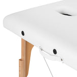 BALANCE wooden folding massage table 2 segment white