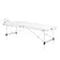BALANCE Aluminium-Klappmassageliege 3 Segmente weiß