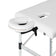 BALANCE Aluminium-Klappmassageliege 3 Segmente weiß