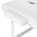 BALANCE Aluminium-Klappmassageliege 3 Segmente weiß