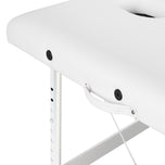 BALANCE Aluminium-Klappmassageliege 3 Segmente weiß