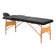 BALANCE wooden folding massage table 2 segment 190x70 black