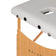 BALANCE wooden folding massage table 3 segment 190x70 white