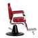 Gabbiano Elias barber chair red