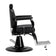 Gabbiano Elias Friseurstuhl schwarz