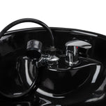 Friseurwaschanlage Komodo Schwarz
