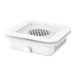 Stofafzuiger Momo P30 inbouw 60W wit