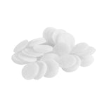 Kleine katoenen microdermabrasie-filters, 40 st.