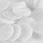 Kleine katoenen microdermabrasie-filters, 40 st.
