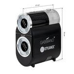 Steam cleaning and sanitising machine for hairdressing brushes Gabbiano