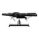 Fauteuil de beauté de pédicure hydraulique Sillon 210 avec fonction de bascule et repose-pieds divisé noir