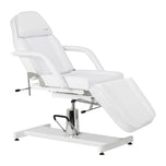 Hydraulic cosmetic chair Sillon 210 with cradle white