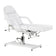 Hydraulic cosmetic chair Sillon 210 with cradle white