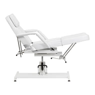 Hydraulic cosmetic chair Sillon 210 with cradle white