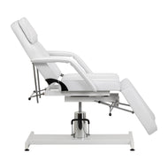 Hydraulic cosmetic chair Sillon 210 with cradle white