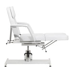 Hydraulic cosmetic chair Sillon 210 with cradle white