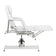 Hydraulic cosmetic chair Sillon 210 with cradle white