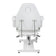 Hydraulic cosmetic chair Sillon 210 with cradle white